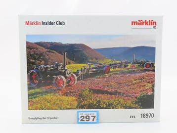 Märklin H0 - 18970 - Modeltreinvoertuigen (1) - Stoomploeg, Nieuw