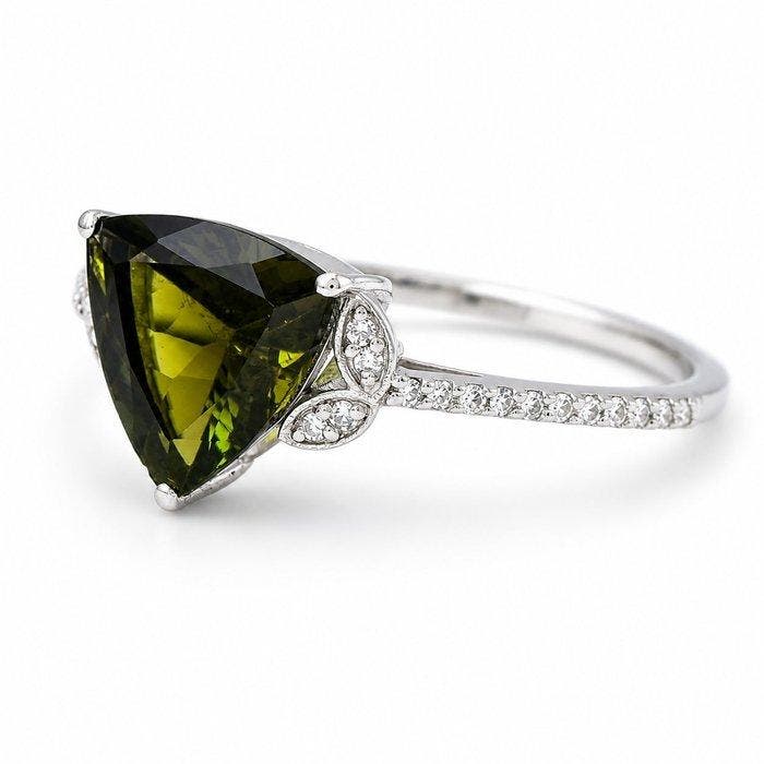 Sans prix de réserve - Bague Platine - 1.67ct. tw., Handtassen en Accessoires, Ringen