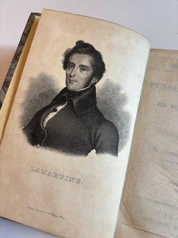 Alphonse De Lamartine - Souvenirs, impressions, pensées et, Antiek en Kunst, Antiek | Boeken en Manuscripten