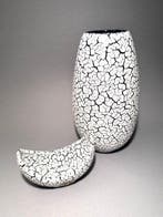 Jasba - Vase (2) - Céramique - Craquelé glaçure