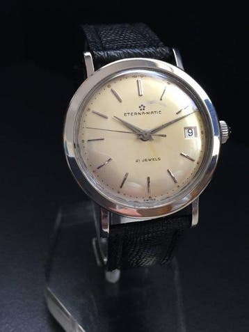 Eterna-Matic - Automatic Date Acero - Zonder minimumprijs -, Nieuw