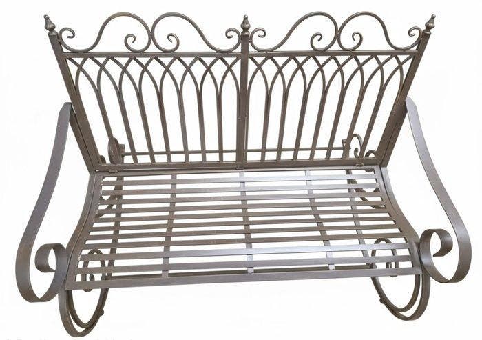 Banc de jardin - Métal, Antiquités & Art, Art | Objets design