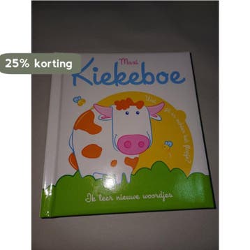 Maxi kiekeboe 9789463999380, Boeken, Kinderboeken | Baby's en Peuters, Verzenden, Gelezen