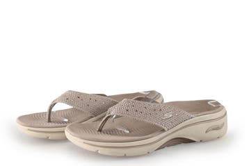 Skechers Slippers in maat 39 Beige, Kleding | Dames, Slippers, Skechers, Verzenden, Beige