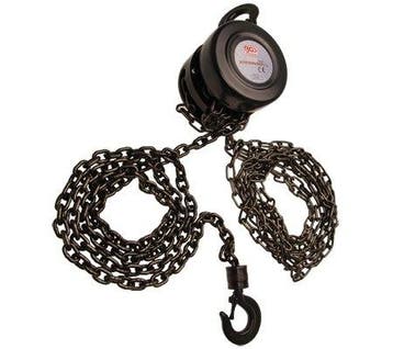 Bgs Technic Kettingtakel hijshoogte 2,5 m - 1 ton, Verzenden, Nieuw