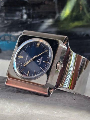 Gübelin - G Quartz - Space Age - 221 333 - Homme - 1973, Nieuw