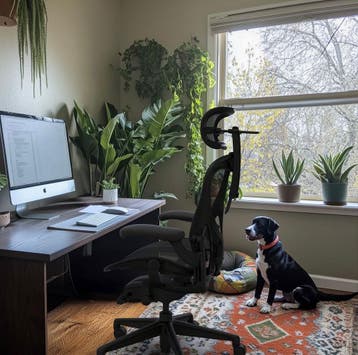 Herman Miller Aeron Bureaustoel Met Nieuwe Atlas Hoofdsteun!, Verzenden, Nieuw
