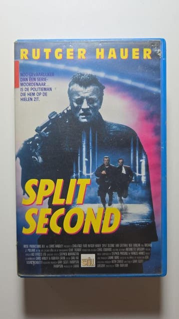 SPLIT SECOND (1992) (EX RENTAL) (VHS)