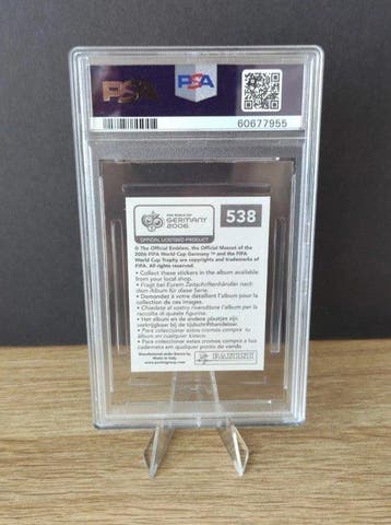 2006 Panini World Cup Sergio Ramos - PSA Graded card, Verzamelen, Nieuw
