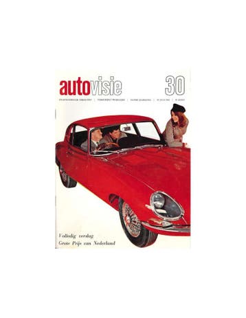 1966 AUTOVISIE MAGAZINE 30 NEDERLANDS