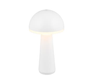 Trio FUNGO tafellamp | LED | wit mat | Ø 16 cm | IP54 | 1x 2, Verzenden, Nieuw