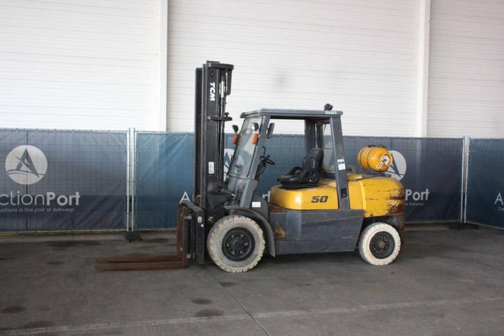 Veiling: Heftruck TCM FG50T9 LPG 5000kg 2013, Zakelijke goederen, Machines en Bouw | Heftrucks en Intern transport, Ophalen