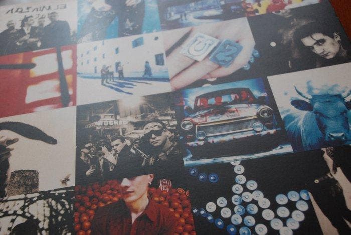 U2 - Achtung Baby - 1st Spanish Pressing - Eurogram S.A. on, Cd's en Dvd's, Vinyl Singles