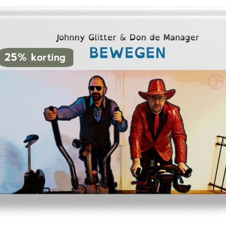 Johnny Glitter en Don de Manager / bewegen / 1 9789083333441, Boeken, Kinderboeken | Kleuters, Zo goed als nieuw, Verzenden