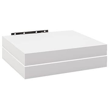 2dekans | WOLTU RG9365ws-2 Zwevende Wandplank – FSC Hout –, Huis en Inrichting, Woonaccessoires | Wandplanken en Boekenplanken