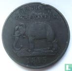 Ceylon 2 stivers 1815, Verzenden, Losse munt