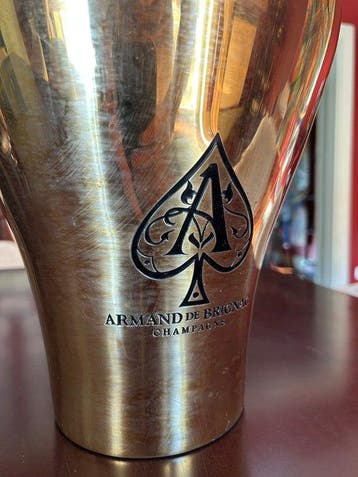 Armand de Brignac - RARE Ace of Spades Champagne Cooler -