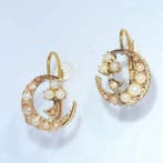 Sans prix de réserve - Boucles doreilles - 18 carats Or, Handtassen en Accessoires, Oorbellen, Nieuw