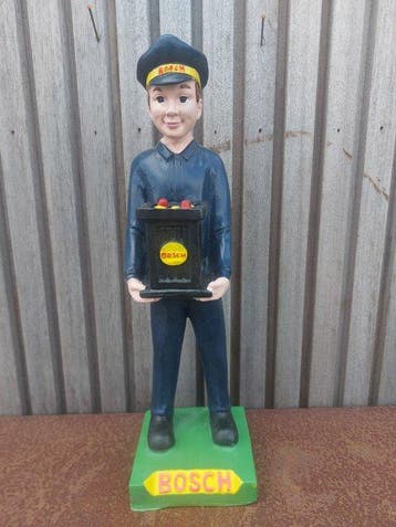 Beeld, The workman (Bosch) with battery - 41 cm - polyresin