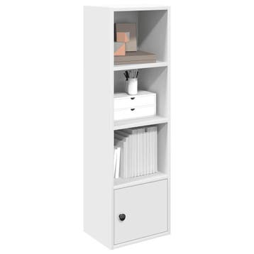 vidaXL Boekenkast 31x24x102 cm bewerkt hout wit, Verzenden, Nieuw