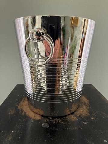 Rafraîchisseur à champagne - Chrome, Antiquités & Art, Antiquités | Ustensiles de cuisine