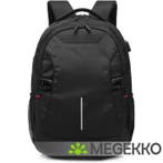 ACT Global rugzak 15,6 inch, zwart, met USB-laadpoort, Verzenden, Nieuw