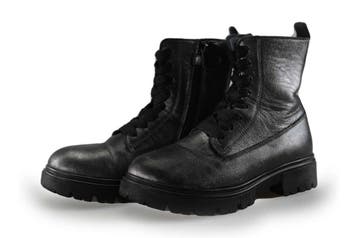 Muyters Veterboots Meisjes in maat 31 Grijs, Verzenden, Jongen of Meisje, Schoenen, Zo goed als nieuw