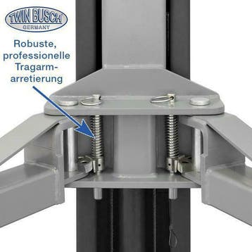 Nieuwe 2 Koloms Palen Hefbrug 4.2Ton 230V Grijs Antraciet, Ophalen of Verzenden, Nieuw
