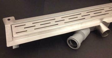 Douchegoot / Douchedrain BPL met muurflens 100 cm, Doe-het-zelf en Bouw, Sanitair, Ophalen of Verzenden, Nieuw