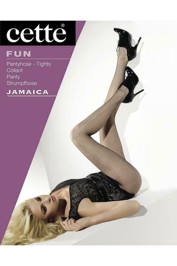 Panty Cette Jamaica fishnet maat 44/46, Verzenden, Nieuw