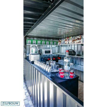 De ideale barcontainer voor bij u op locatie! Hoge kwaliteit, Ophalen