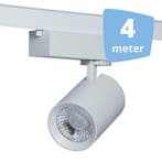 *TIP*  LED RAILVERLICHTING EOS WIT 4 SPOTS + 4M RAILS, Ophalen of Verzenden