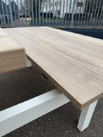 Refurbished Duo Werkplek - Duo Bureau Drentea Presto, Huis en Inrichting, Verzenden, In hoogte verstelbaar, Zo goed als nieuw