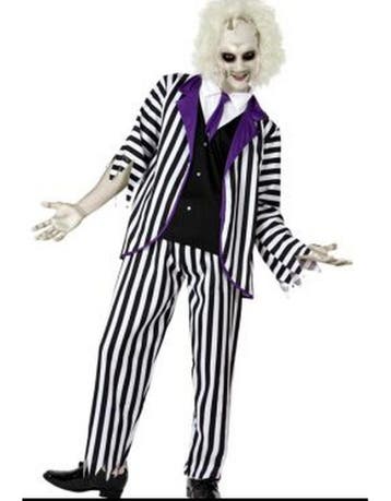 Beetlejuice Halloween streepjespak zombie, Ophalen of Verzenden, Nieuw