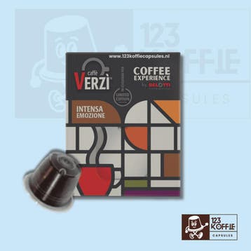 Sterke espresso capsules Nespresso® Intens 100 stuks Verzì, Verzenden, Nieuw