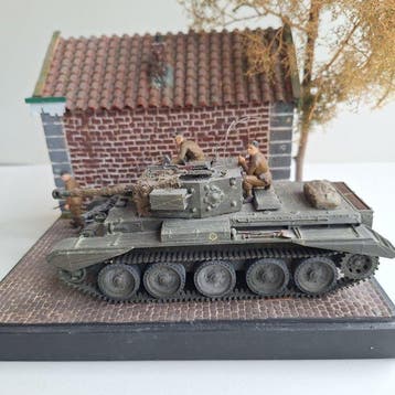 Tamiya - Diorama Cromwell Tank & Duitse Fallschirmjäger WWII, Nieuw