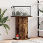 vidaXL Aquariumstandaard 60,5x36x72,5 cm bewerkt hout, Verzenden