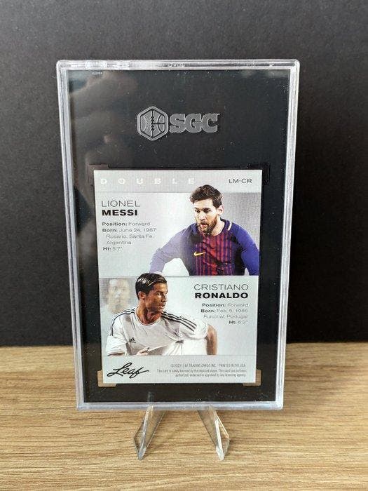 2022 - Leaf - Multi-Sport Exclusive Legends - Lionel Messi &, Collections, Autocollants