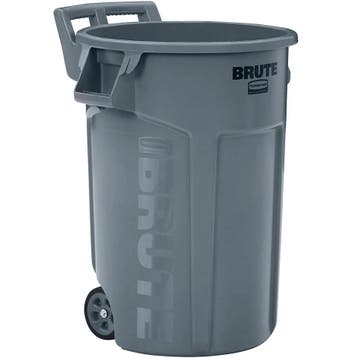 Rolcontainer | BRUTE | Kunststof | Grijs | 166.5L | Open |, Verzenden, Nieuw in verpakking