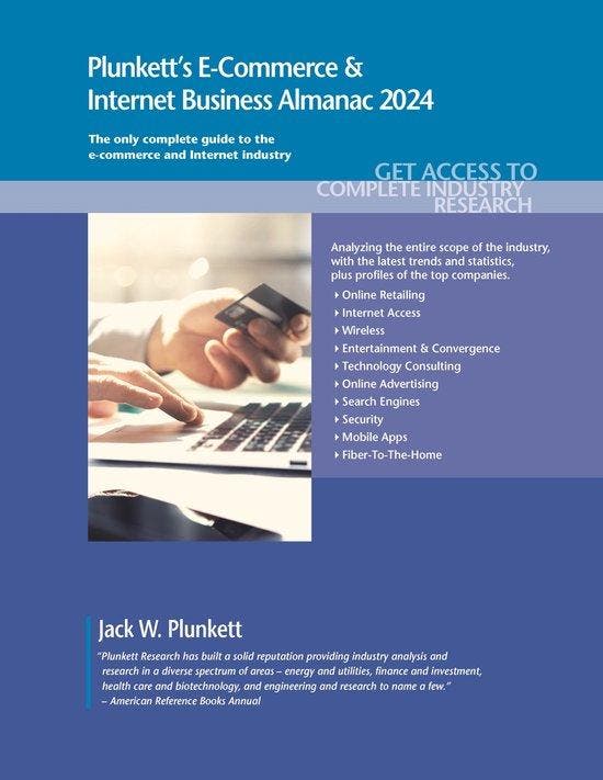 Plunketts E-Commerce & Internet Business Almanac 2024, Livres, Langue | Anglais, Envoi