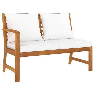 Banc acacia massif 114,5cm -41%, jusqua epuisement, Tuin en Terras, Verzenden, Nieuw