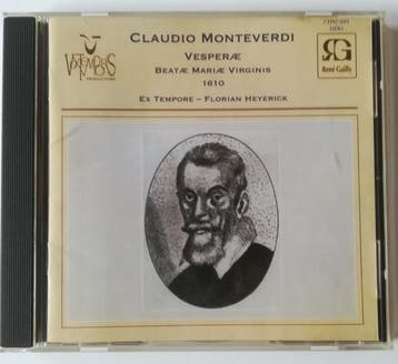 Claudio Monteverdi, Ex Tempore, Florian Heyerick - Vesperæ B, Verzenden, Gebruikt