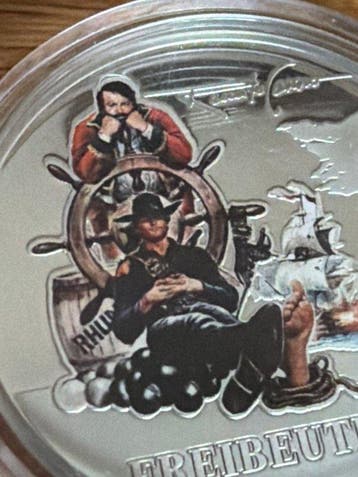 Wereld. Medal 2022 Bud Spencer - Freibeuter - 15g (.333)