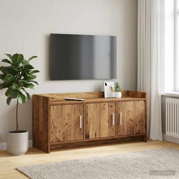 vidaXL TV Kast 102 x 33 x 47 cm Oud hout Bewerkt hout, Verzenden, Nieuw