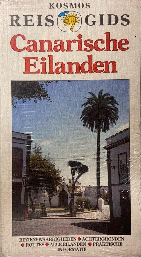 Canarische eilanden 1992 - de Jongh, Livres, Guides touristiques, Envoi