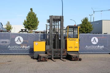 Veiling: Zijlader Hubtex VD 30 Elektrisch 3000kg 7.2m 2000, Ophalen