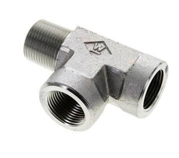 Raccord en T 3/4 NPT Mâle x Femelle Acier 170bar, Verzenden, Nieuw