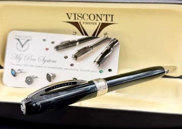 Visconti - Rembrandt Black Marbled - Stylo à bille