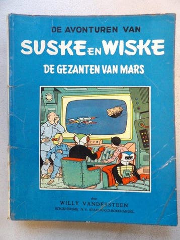 Suske en Wiske Blauwe reeks 6 - De Gezanten van Mars + 3, Boeken, Stripverhalen, Nieuw