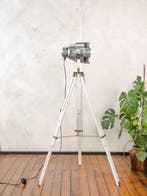 Fargo - Theaterlamp - Aluminium, Hout - Vloerlamp, Tripod